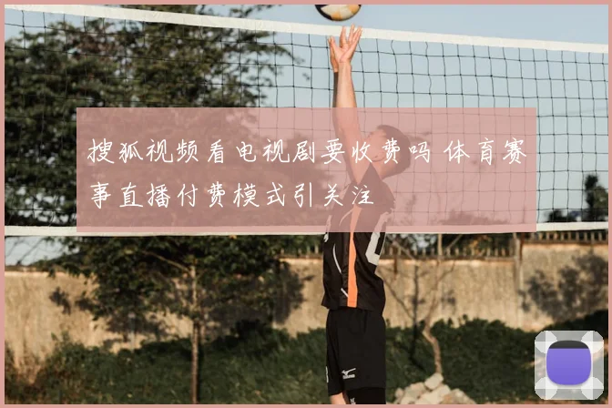 搜狐视频看电视剧要收费吗 体育赛事直播付费模式引关注