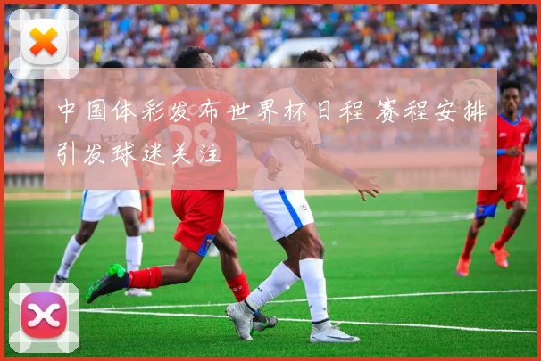中国体彩发布世界杯日程 赛程安排引发球迷关注